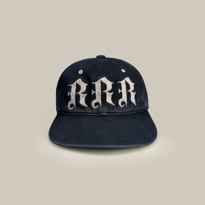 RRR Vintage washed cap_Black