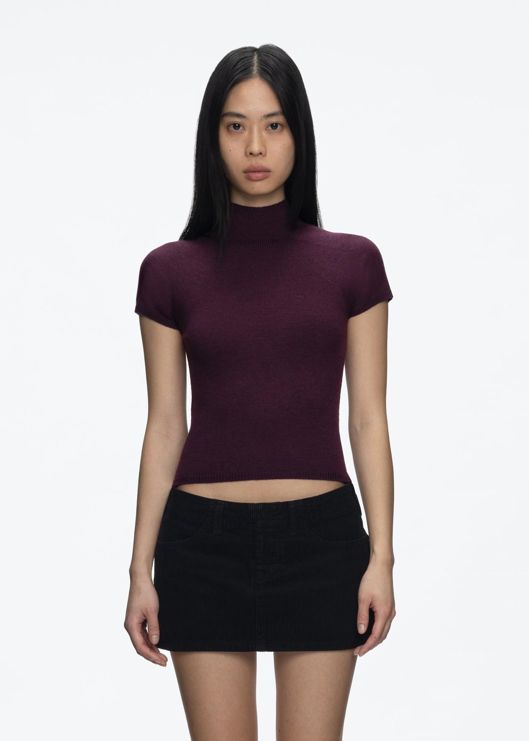 Cute Knit Top in Orchid - Tank Air