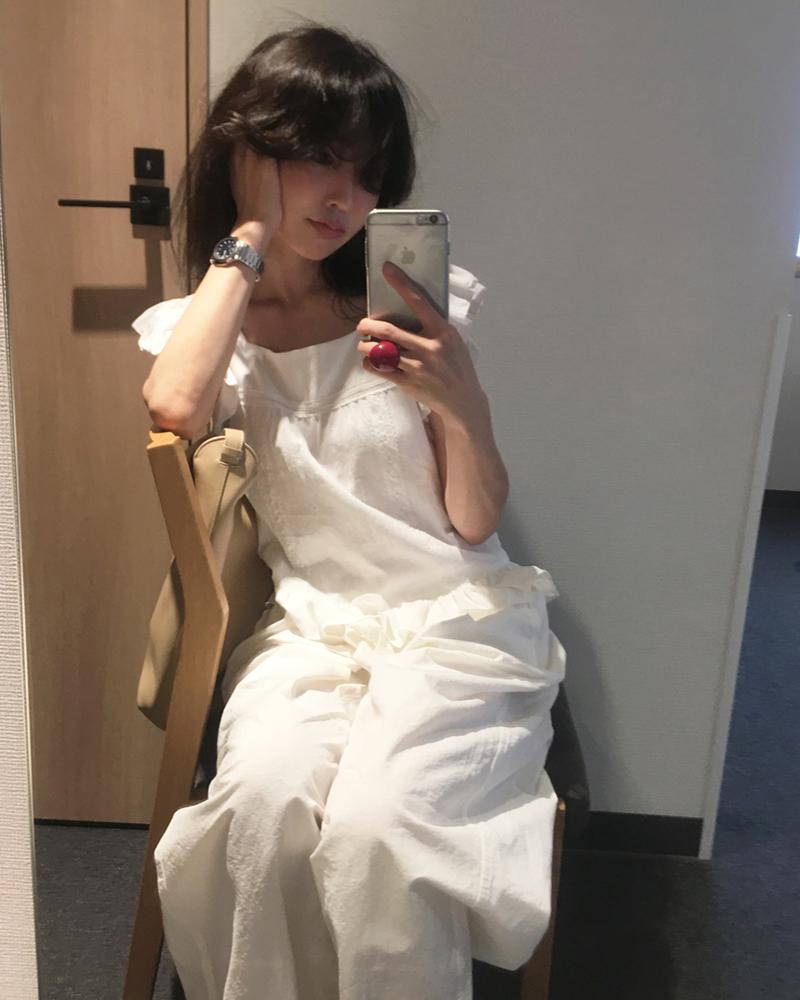 [Dearest] Chika Blouse (아이보리)