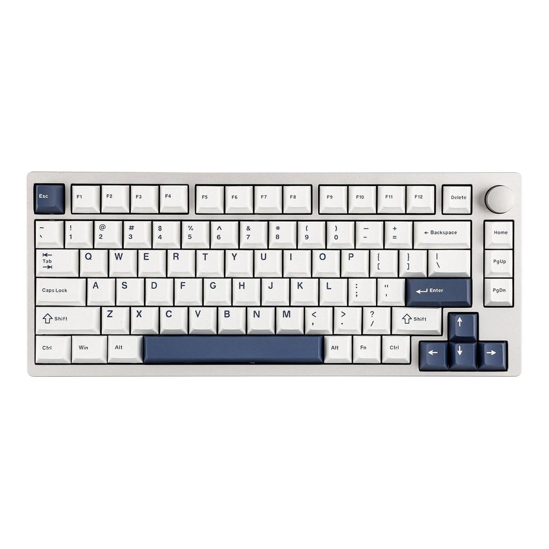 Epomaker P75 - Silver / Epomaker Wisteria Switch (Tactile)