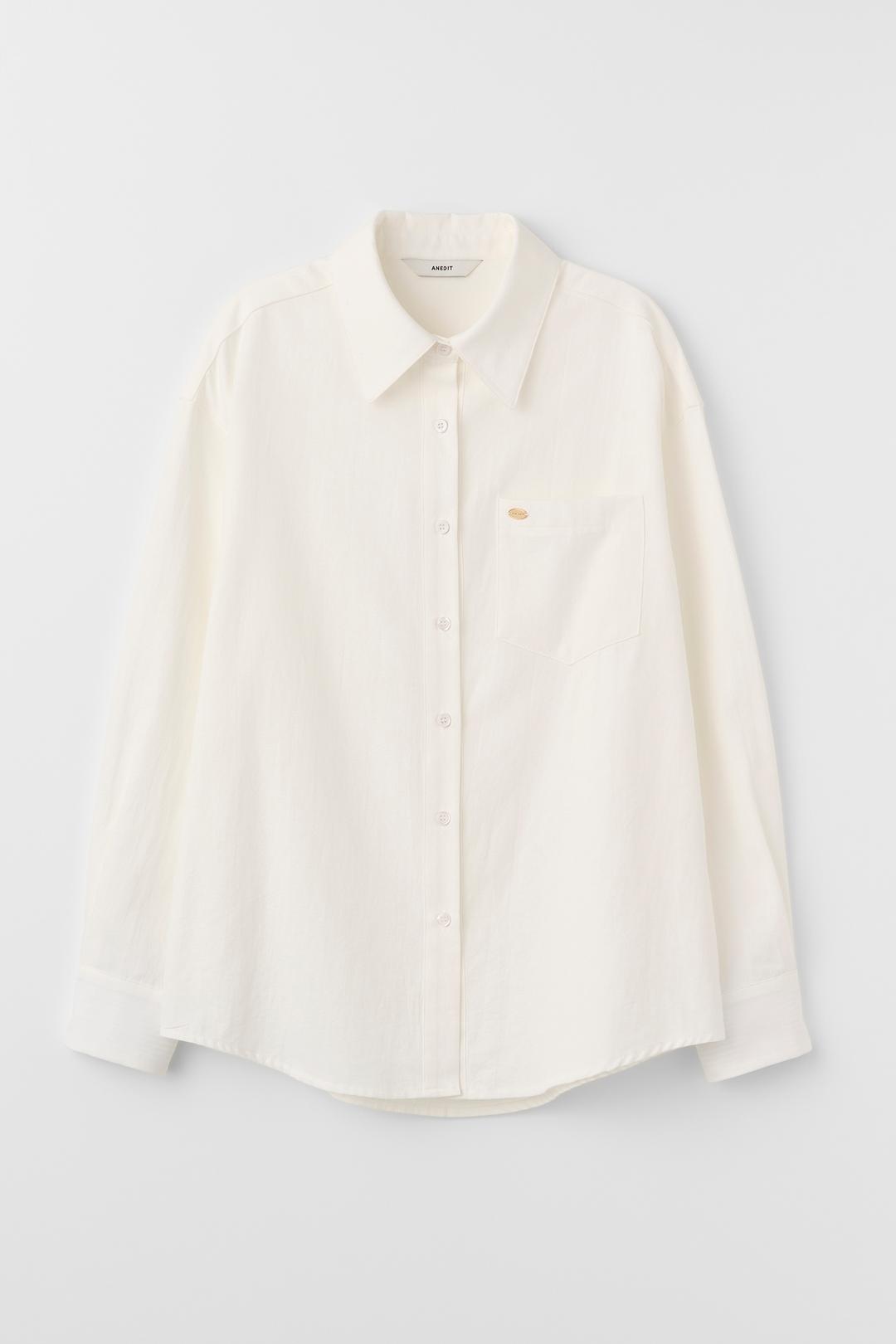 W Oxford French Shirt_White