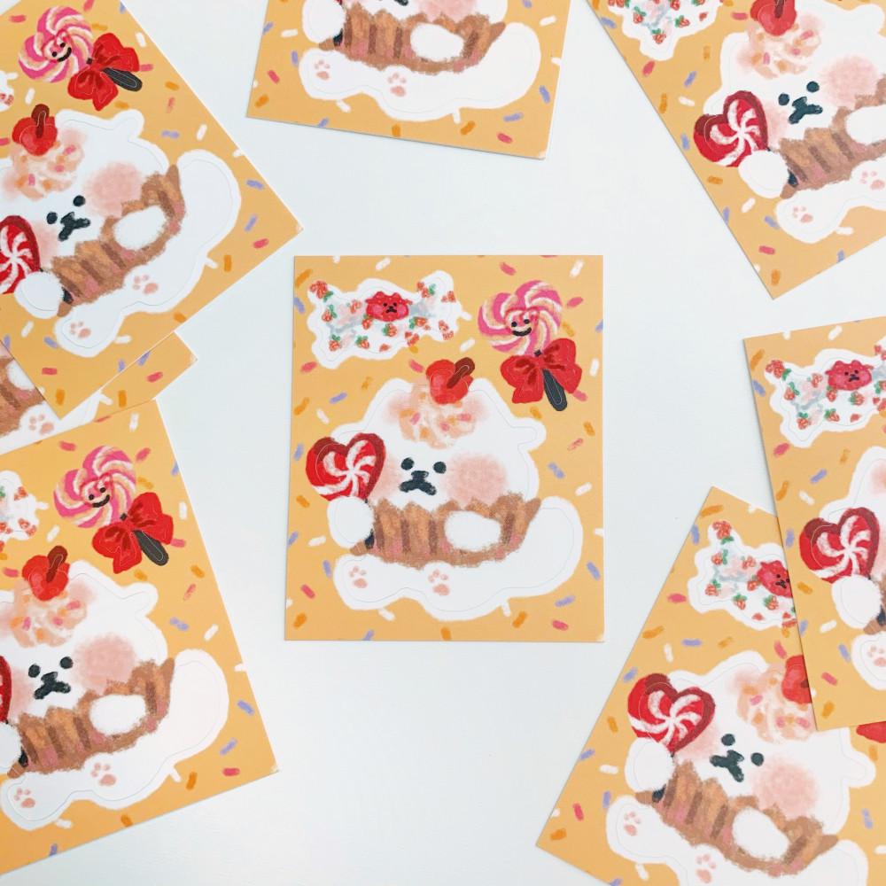 빅리무버블스티커 캔디양