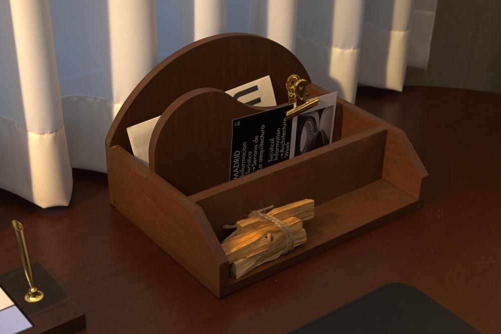 빛날 3단 책상정리함 DESK ORGANIZER