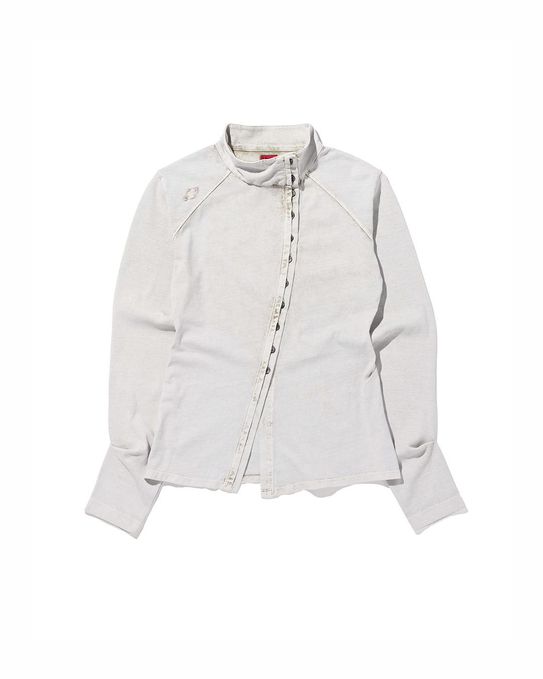 WASHED JERSEY SHIRT_LIGHT BEIGE