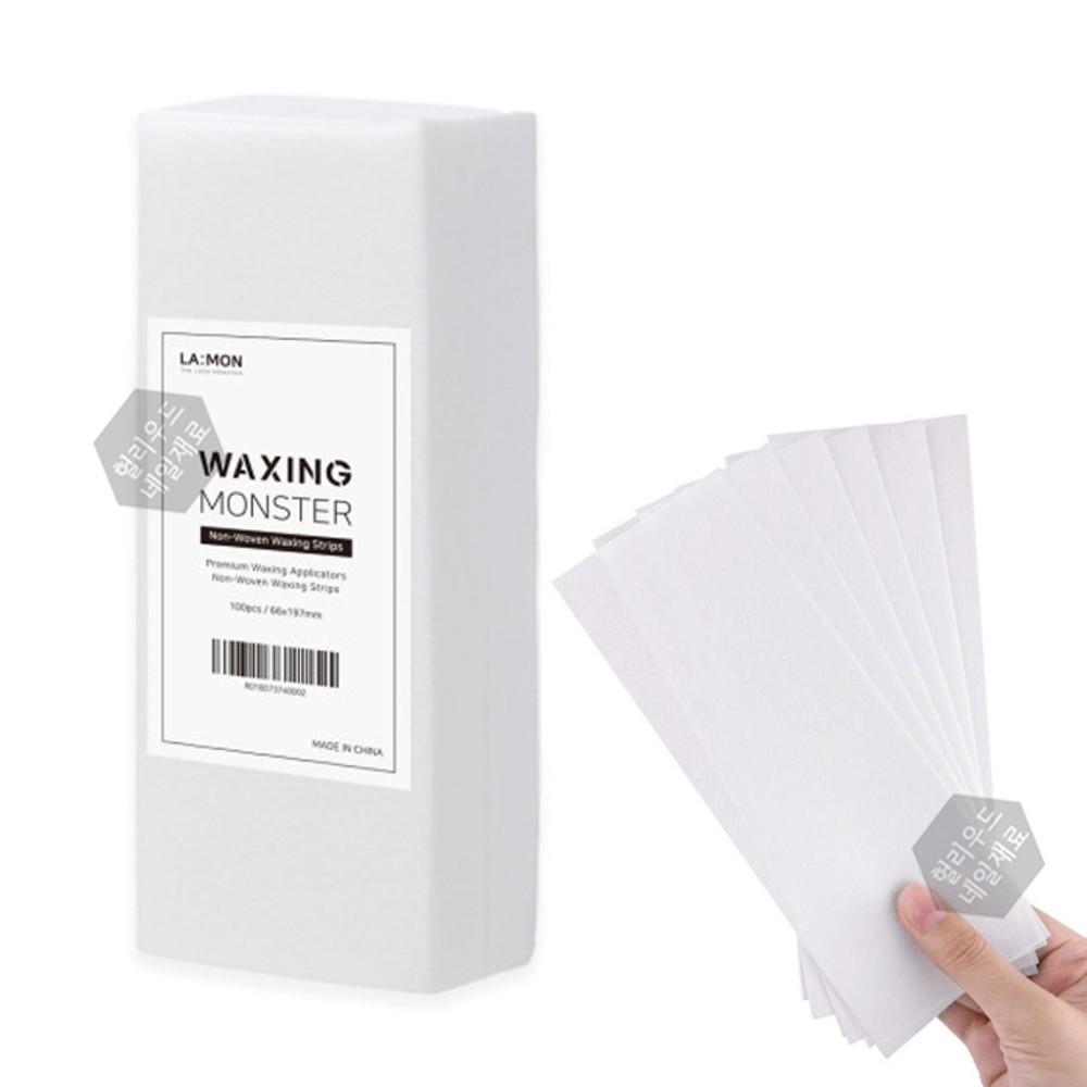 왁싱몬스터 무슬린천 컷팅형 제모용 부직포 100매(당일발송 평일 18:00)