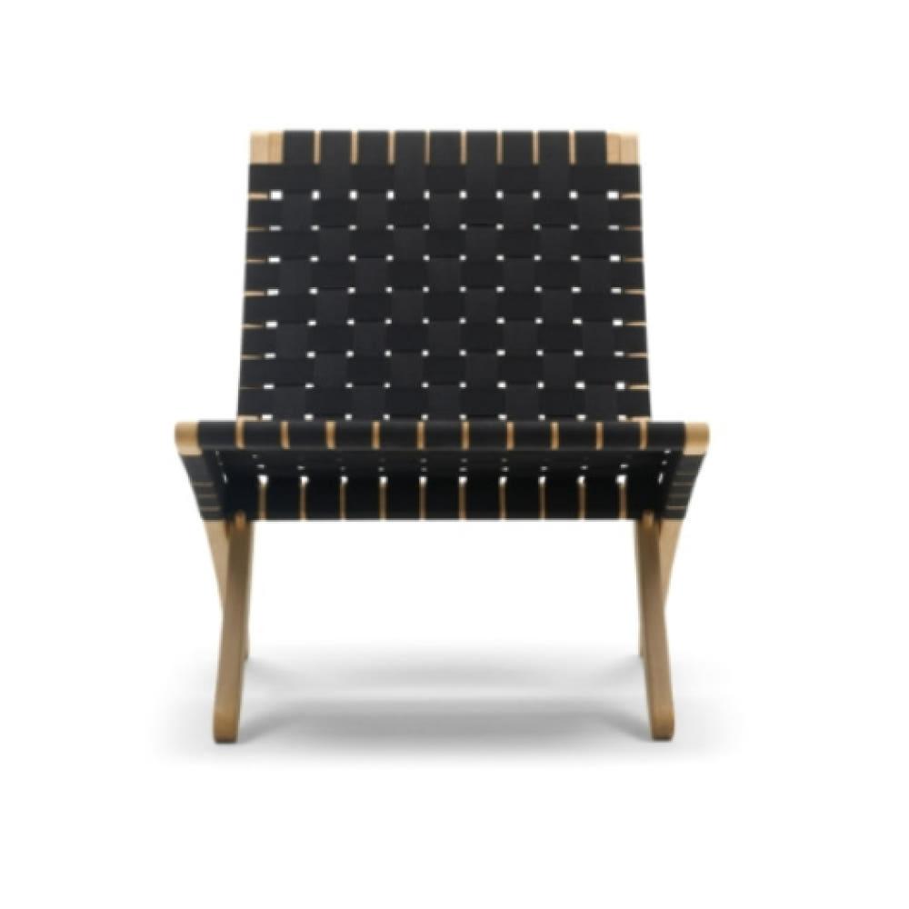 [재고보유] CARLHANSEN and SON 칼한센 앤 선 MG501 쿠바체어 코튼웨빙 - 오크오일/블랙