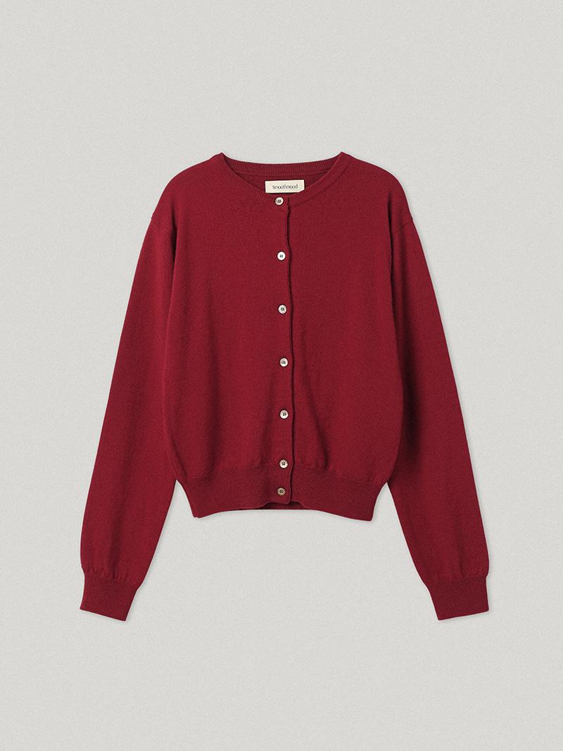 Red Attitude Wool Cardigan