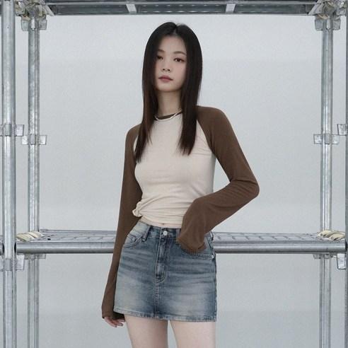 WT-18 SLIT NAGLAN TEE (2COLORS)