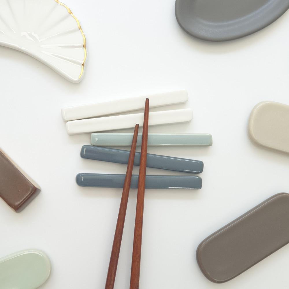 모던 심플 수저받침대 2P세트 한식 숟가락 젓가락 받침