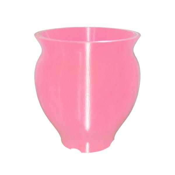 (Q.E.D.) Retusa Pot 130 M Candy Pink