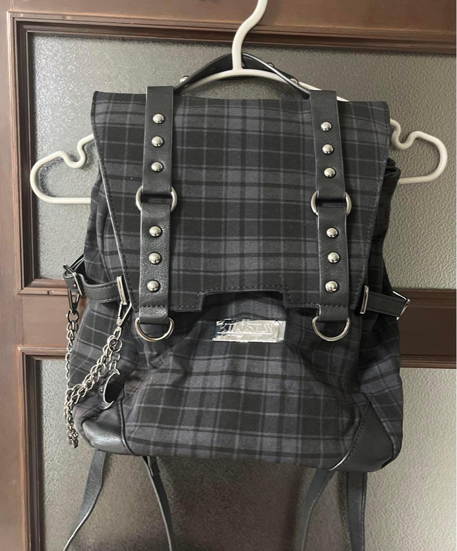 KILLSTAR  キルスター　　チェック柄リュック
