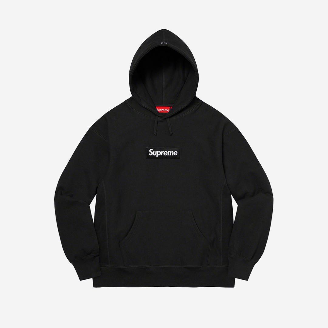 Supreme Box Logo Hooded Sweatshirt Black - 21FW