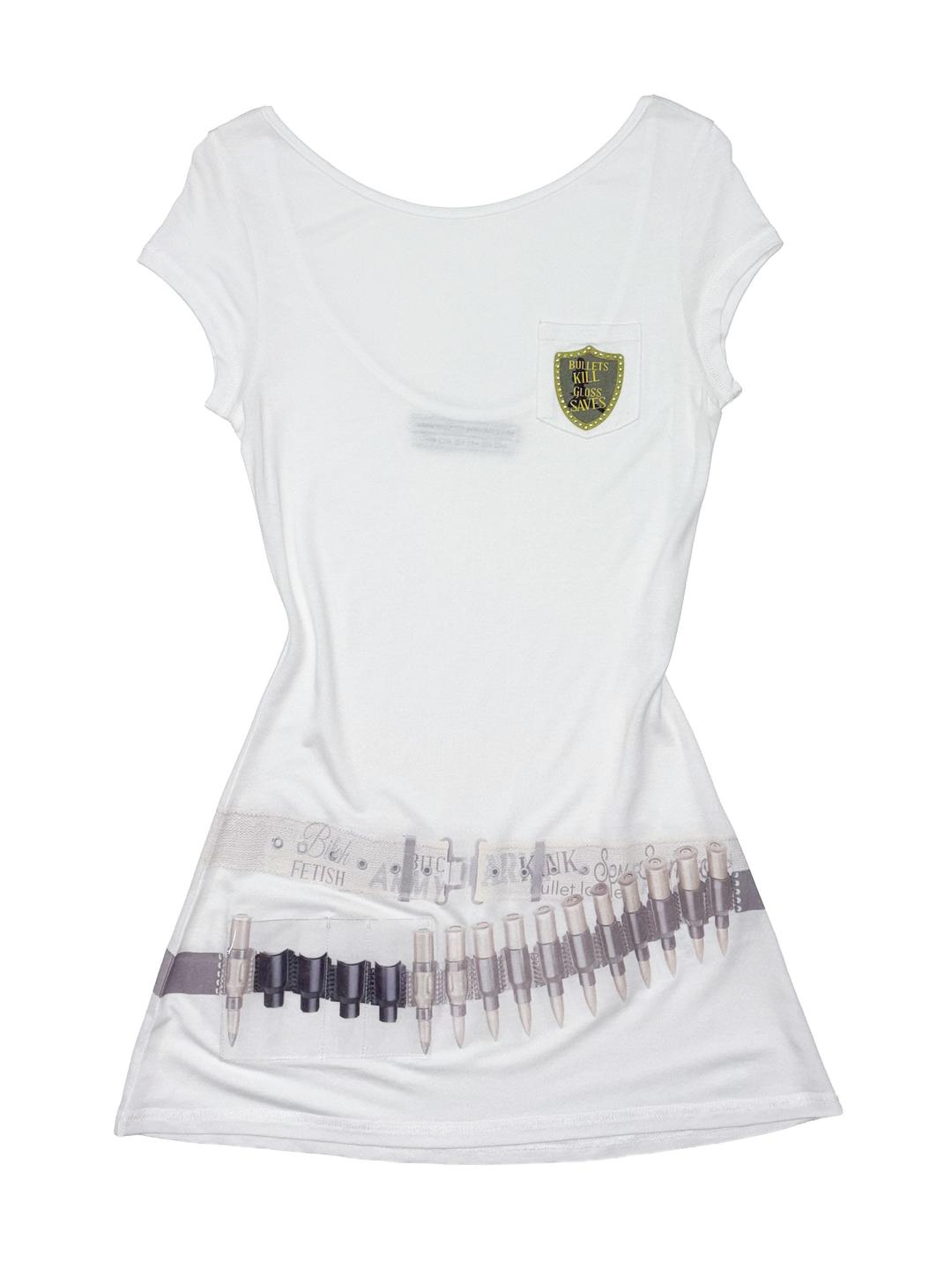 Bullet Gloss Dress White