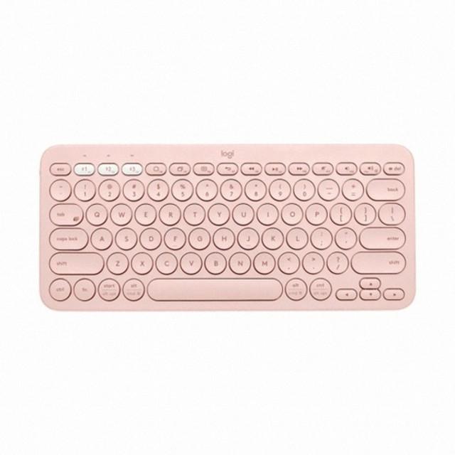 로지텍 K380 블루투스 키보드 핑크 (키스킨 포함) : 가이드컴