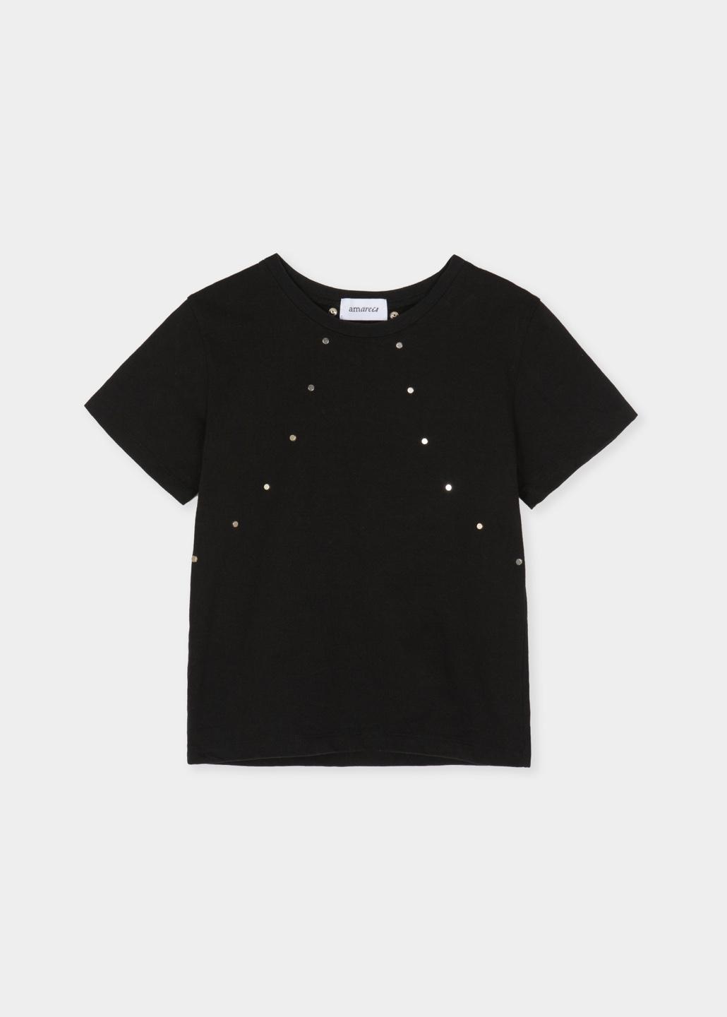 amareis Brass Rivet T (Black)