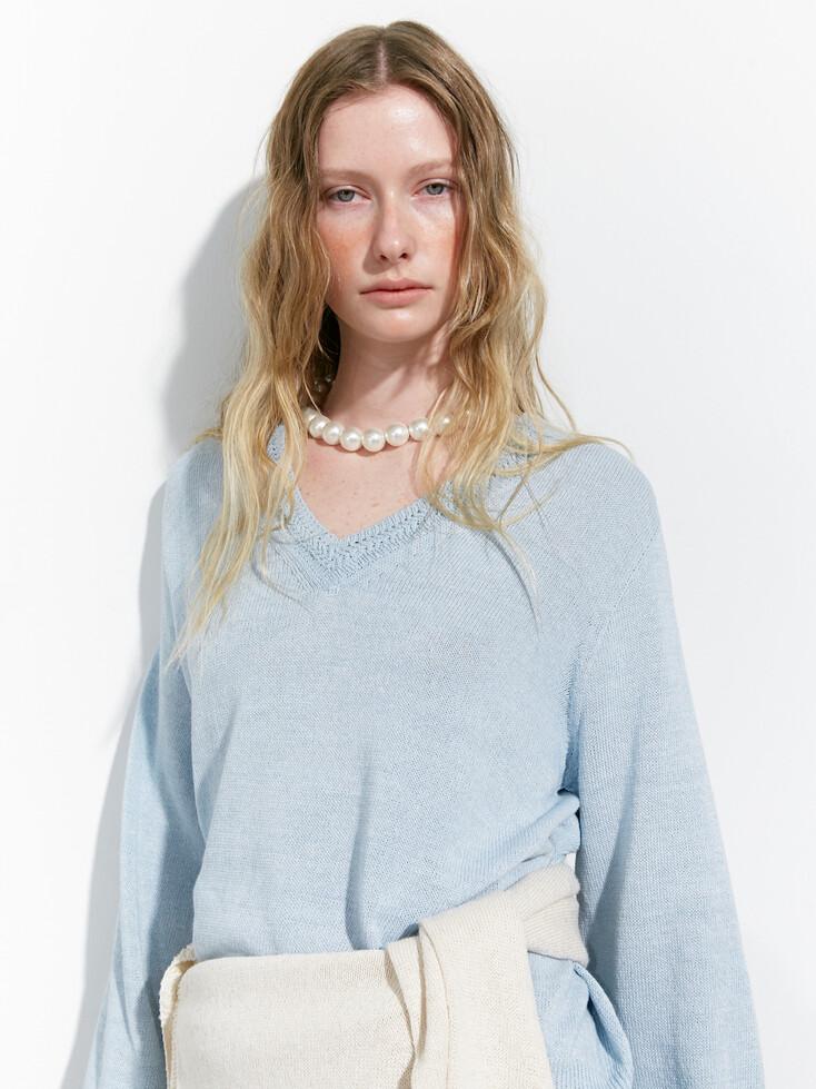 [단하루 24%쿠폰] Signature Cool Pullover (Sky Blue)