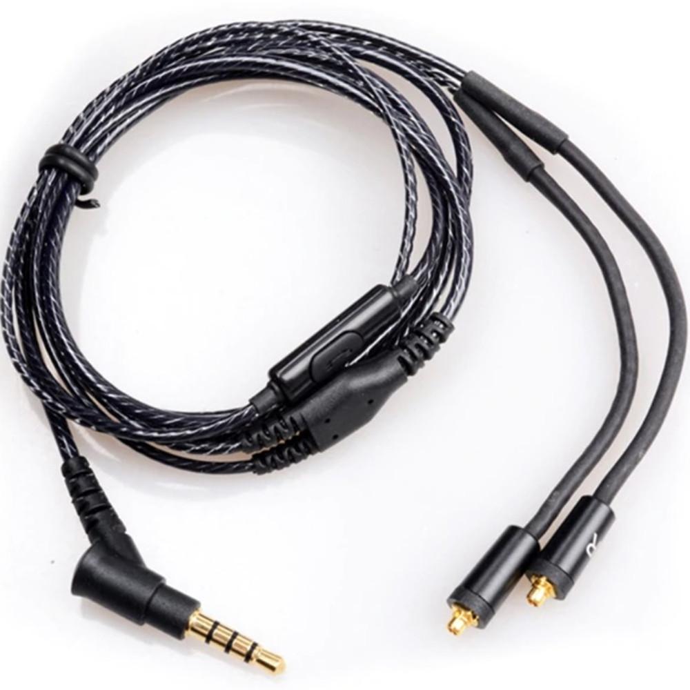 MMCX SE215 슈어 이어폰 케이블 선 교체 SE315 425 SE535 846 UE900