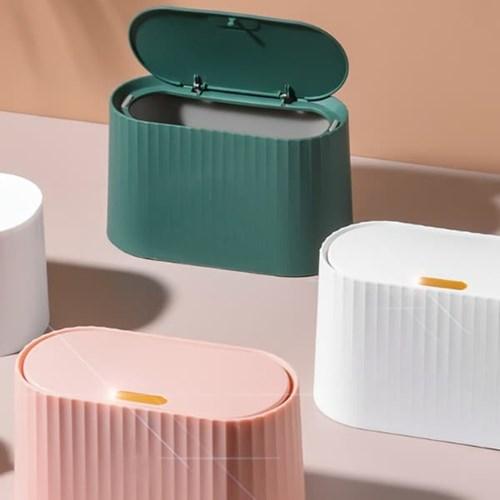 인테리어 감성 디자인 패브릭 미니 쓰레기통