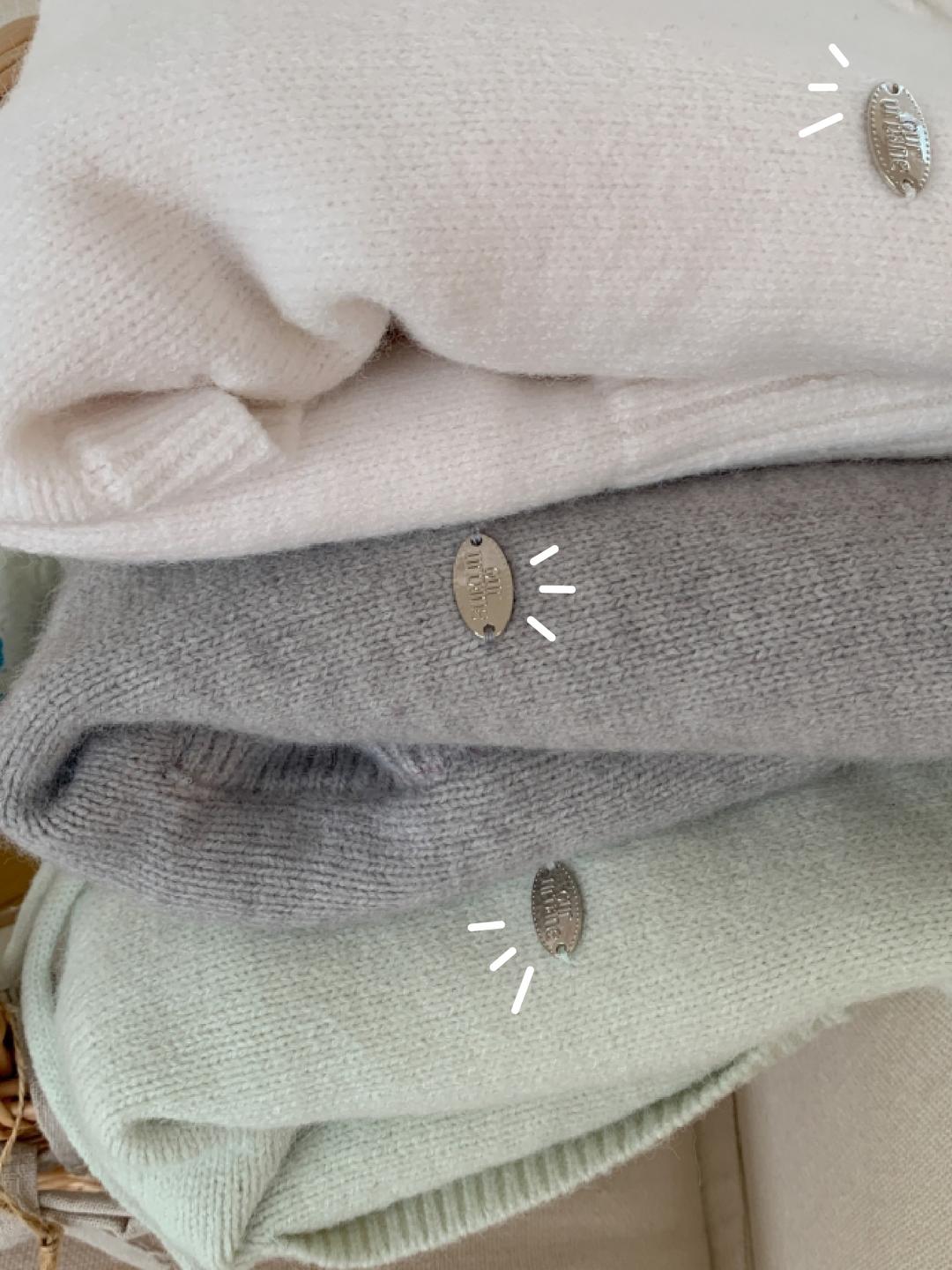 어베인 🌸봄 💕URABNE MADE💕 피넛 겨울 니트 후드 집업 (3c) /여행룩/데일리룩/출근룩/공항룩