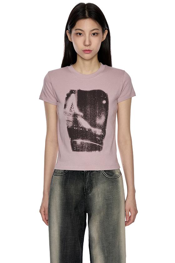 에펠 프린팅 티셔츠