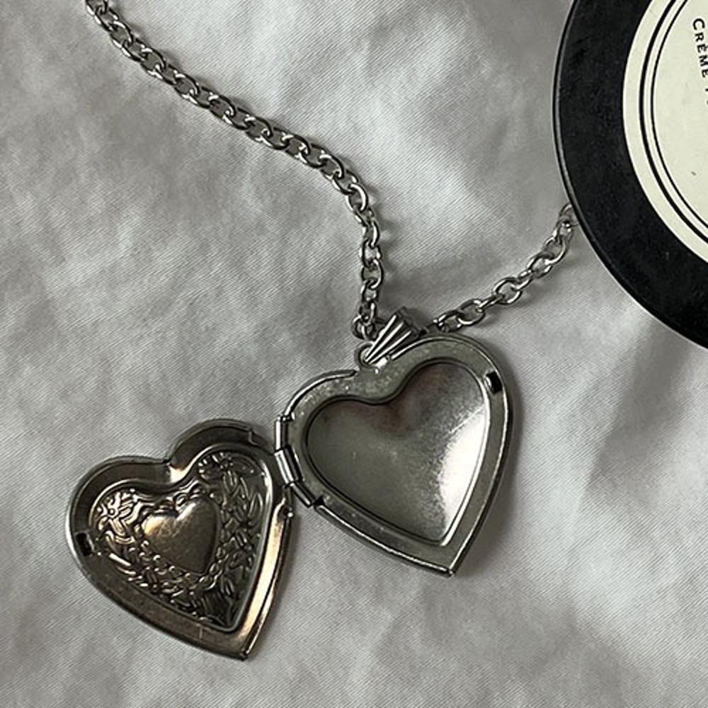 lover locket necklace |러버 로켓 넥클리스