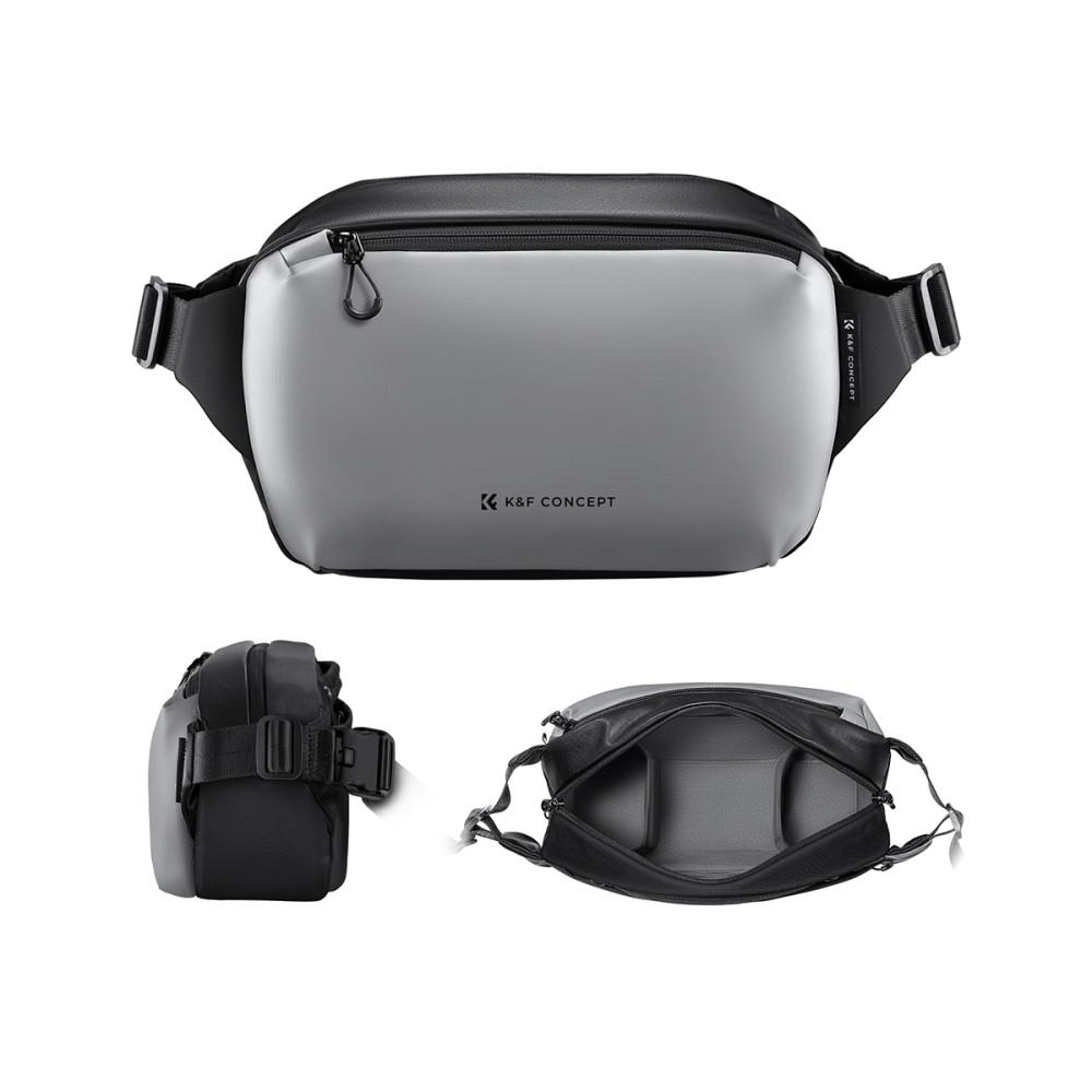 K&F CONCEPT KF13.157 그레이 알파 카메라 슬링백 10L