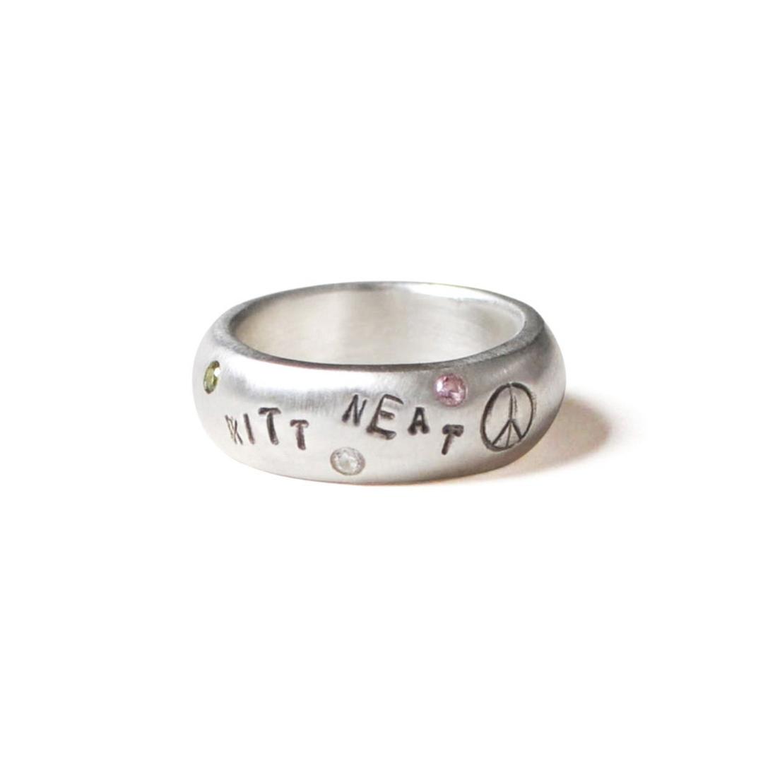Tube Cubic Stamp Ring (6.5mm)