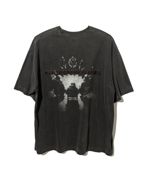 Damoim Garment Dyed Tee (CHARCOAL)