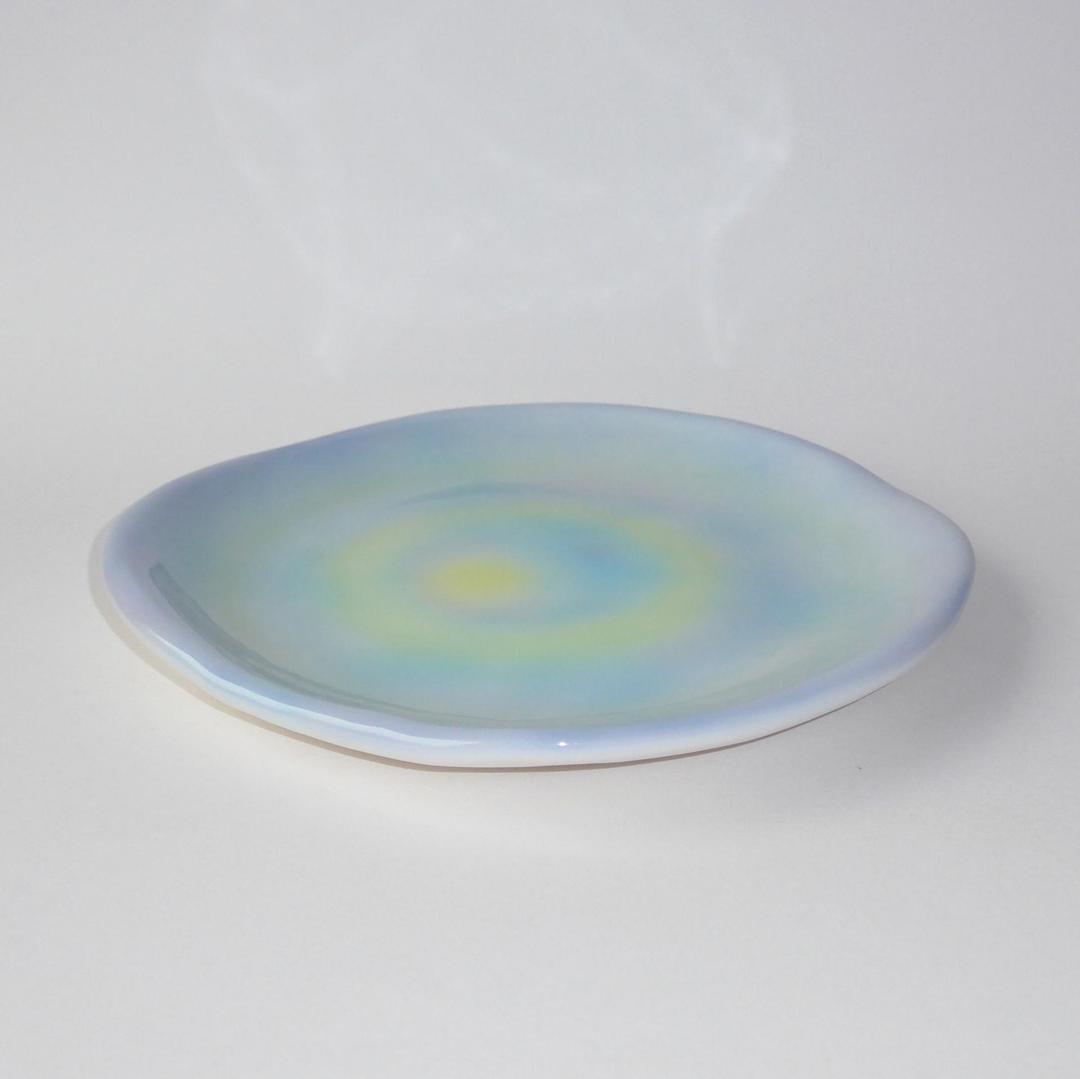 Foggy plate - sora/yellow