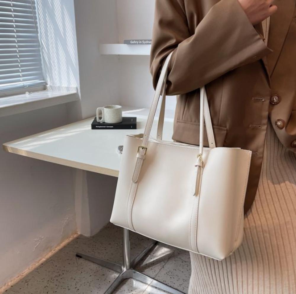 클래식 벨팅 베이직 숄더백 4color