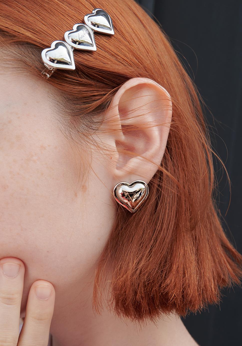 Everyoung Heart Earring (silver)