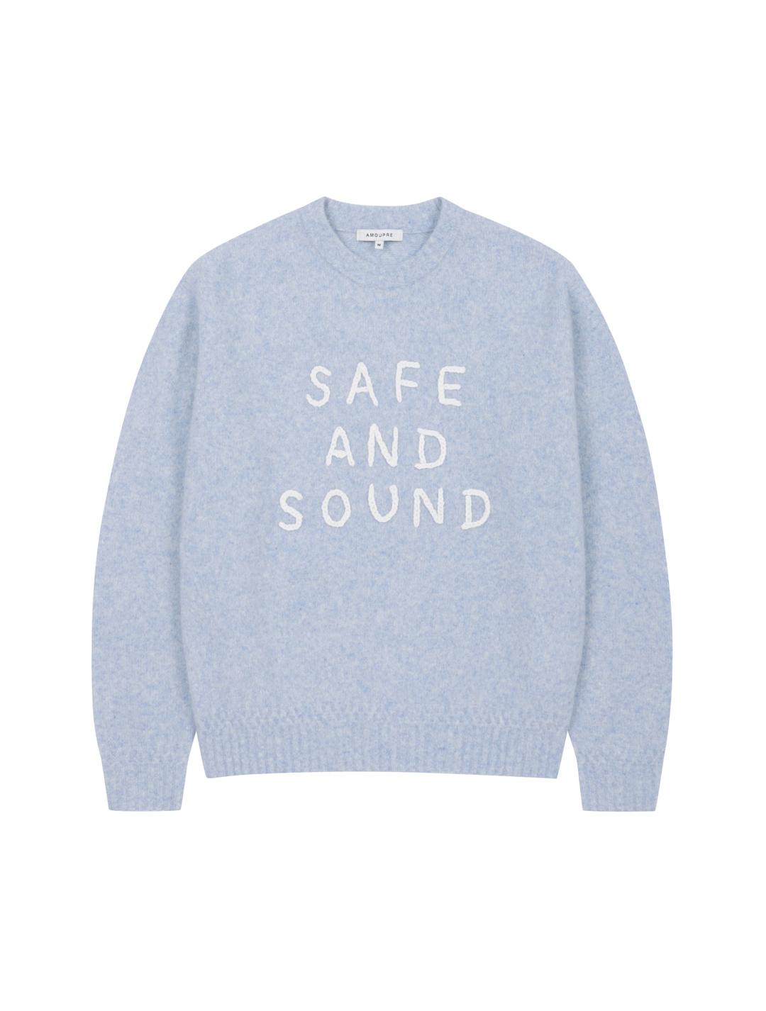 Safe & Sound Artwork Pullover_J3WAW24641BUL
