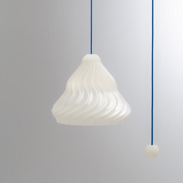 MERINGUE LAMP PEARL WHITE