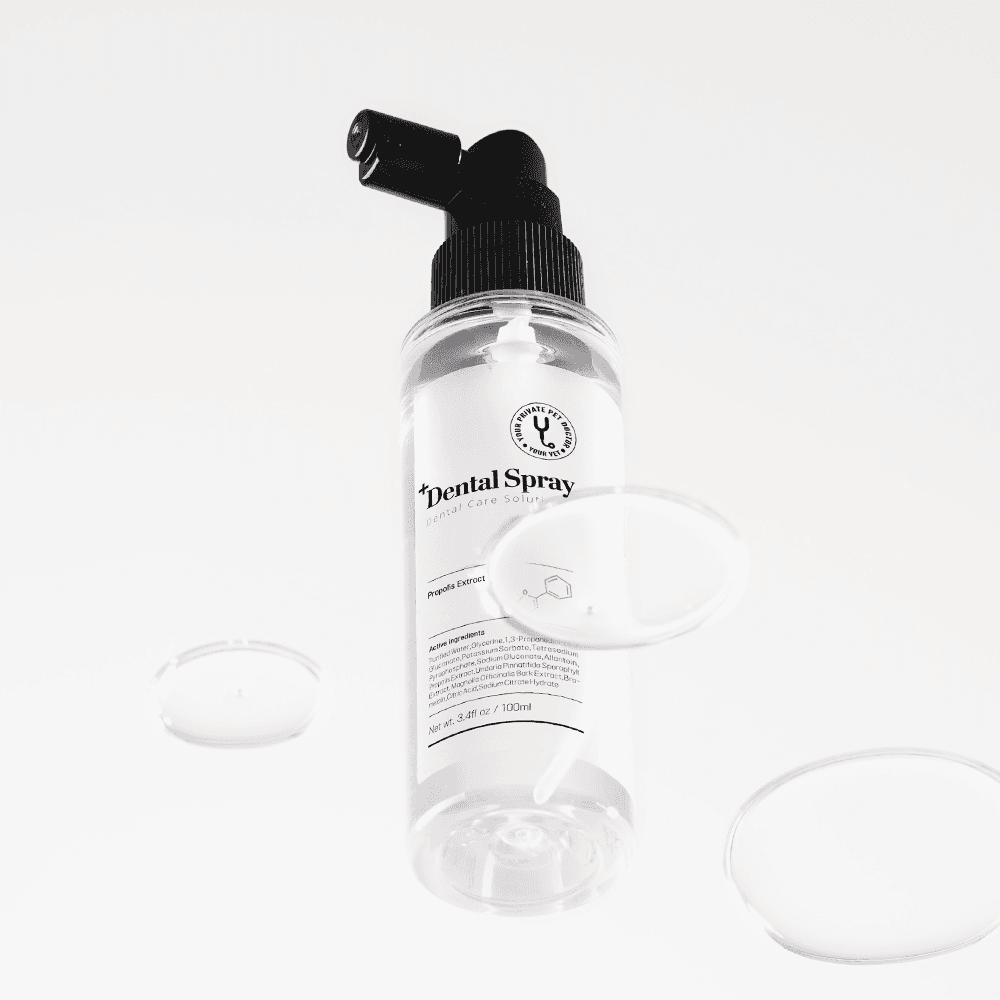 유어벳 펫 덴탈 스프레이 100ml, 강아지 고양이 치석 치태 입냄새 제거