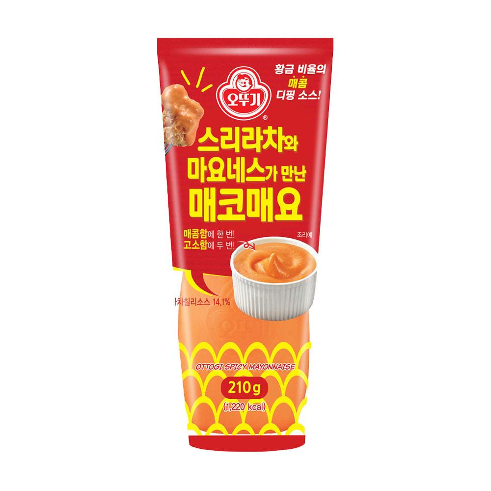 오뚜기 스리라차와 마요네스가 만난 매코매요 210g