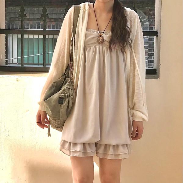 레벨 셔링 원피스 ( lebel shirring ops )