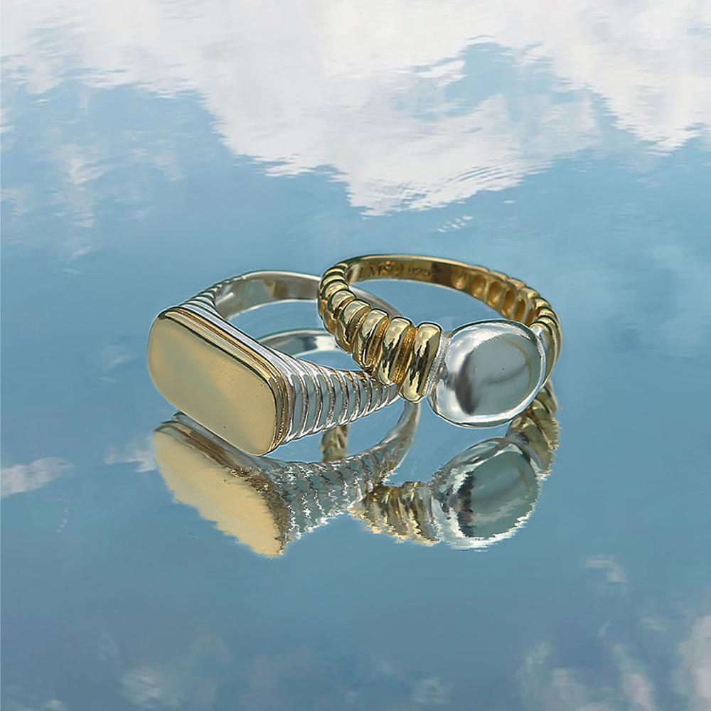 [NEW] 925 실버 잉크 레이어 반지