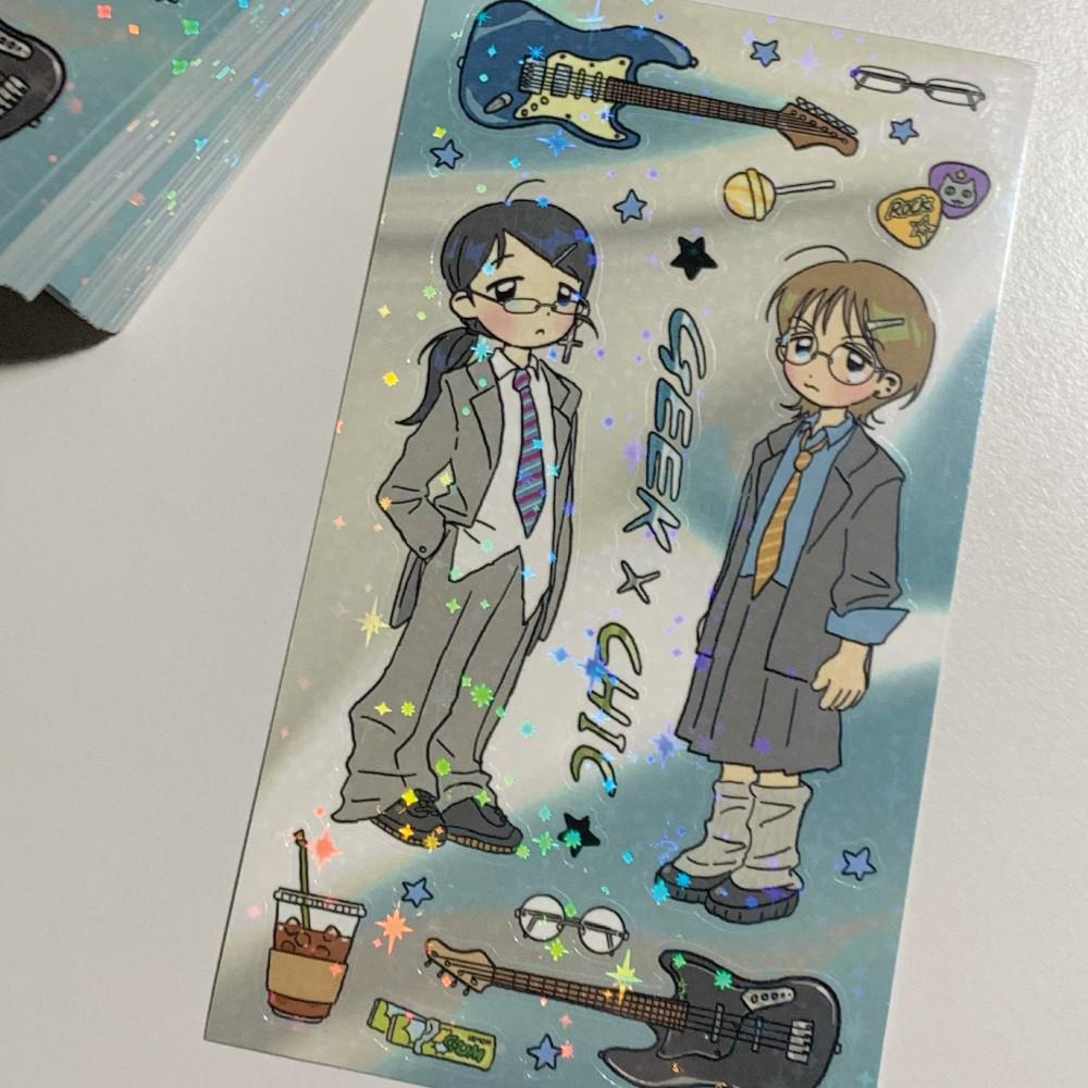 [갱갱] 긱 x 시크 스티커