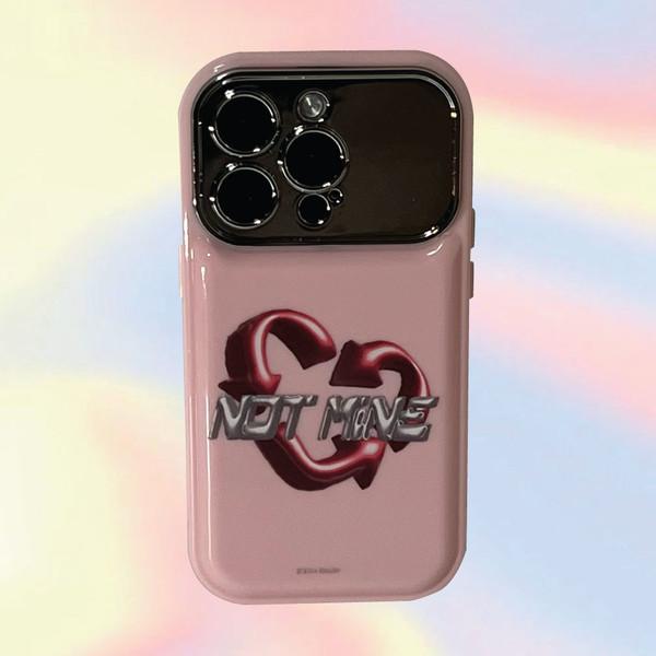 NOT MINE Baby pink love case