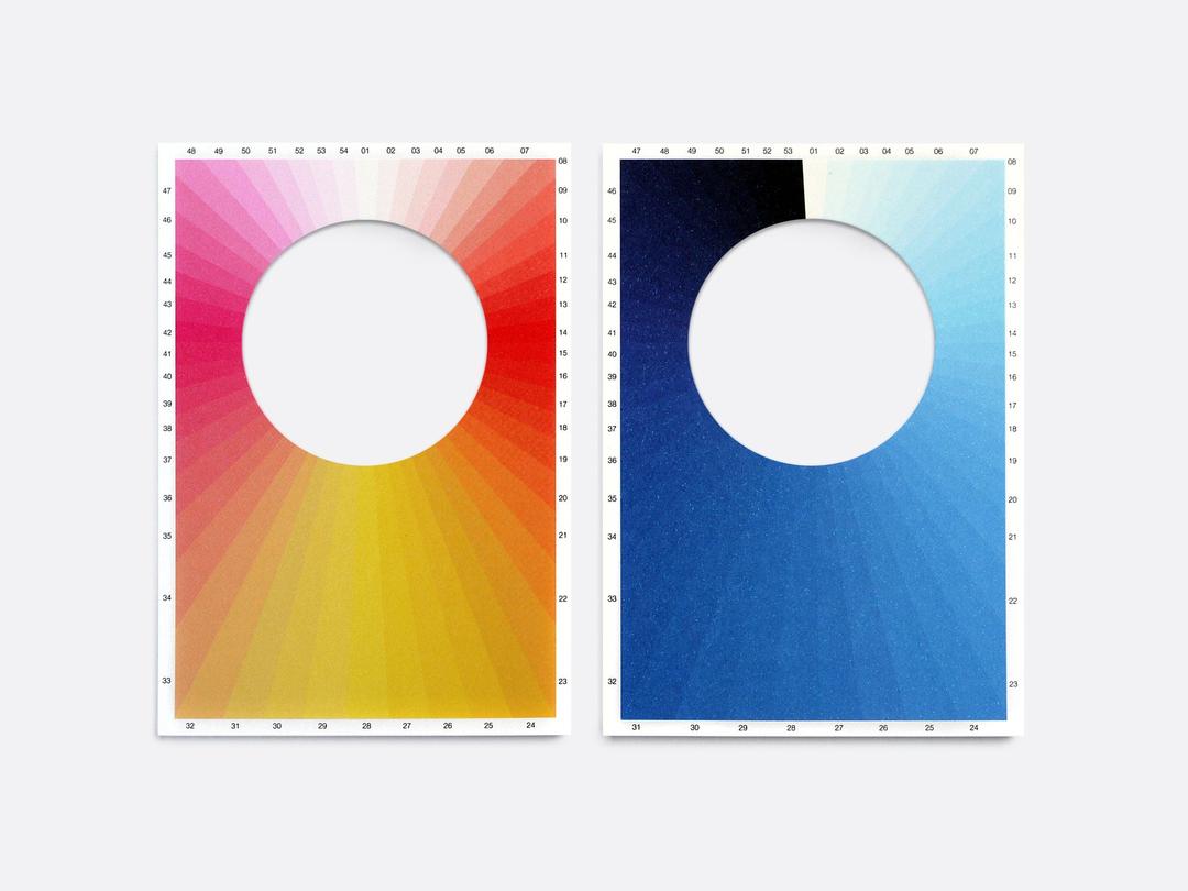 Cyanometer Postcard - Day Sky