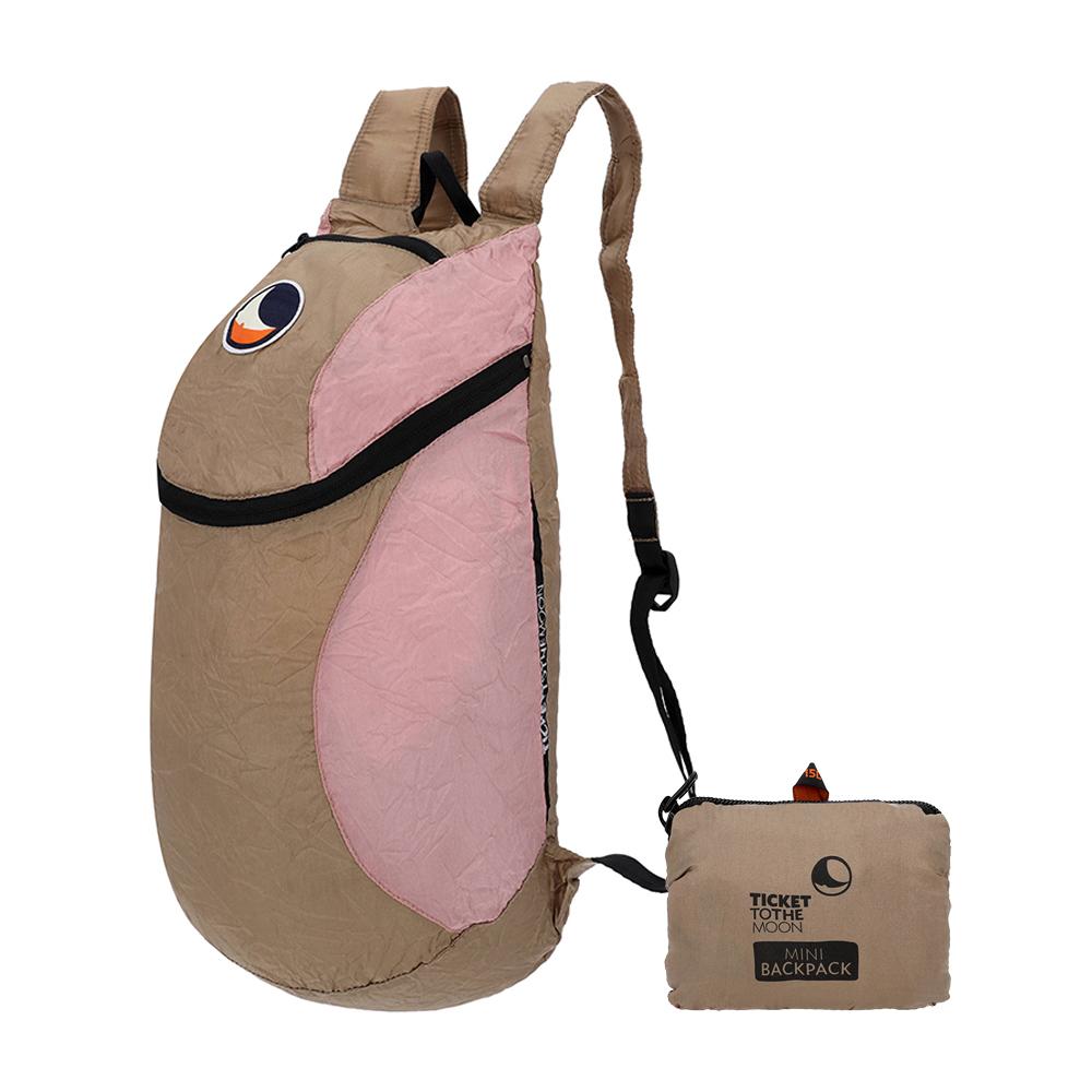 백팩 미니 15L 아이스 브라운 피치