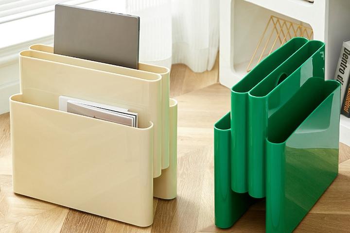 PINO 미드센츄리모던 인테리어 아크릴 빈티지 매거진랙