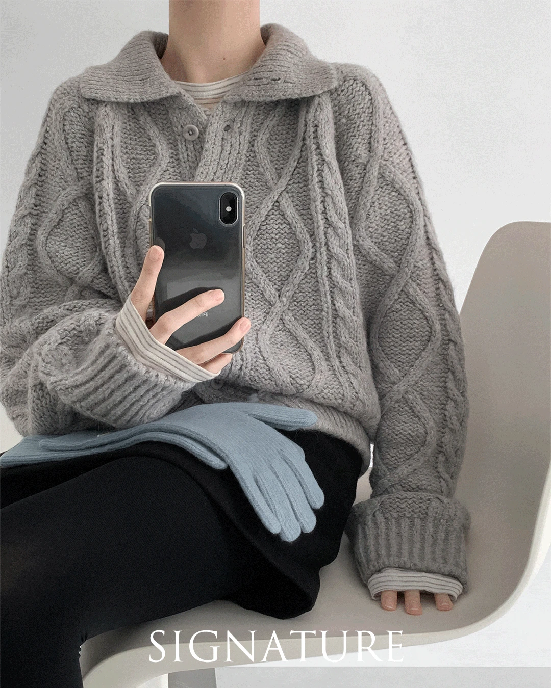 Signature find cardigan