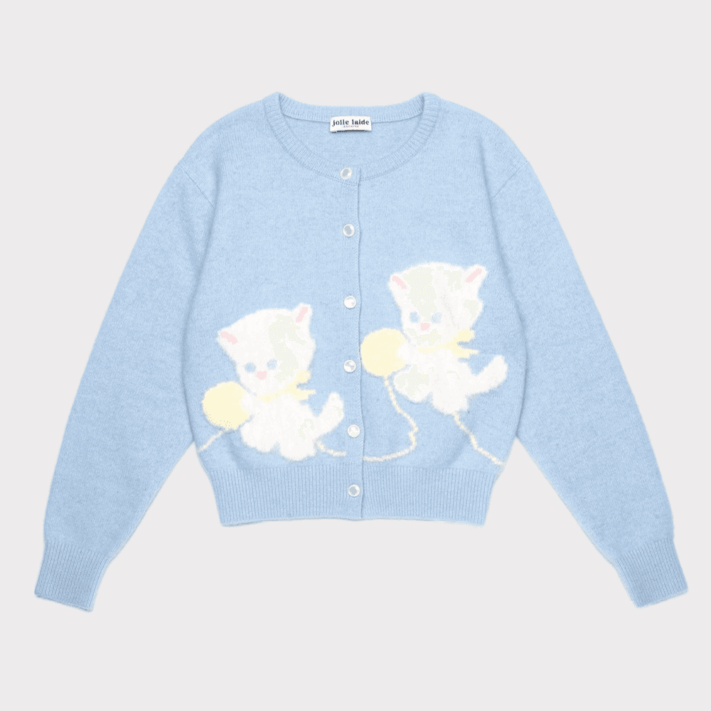 Cassie cardigan (Baby blue)