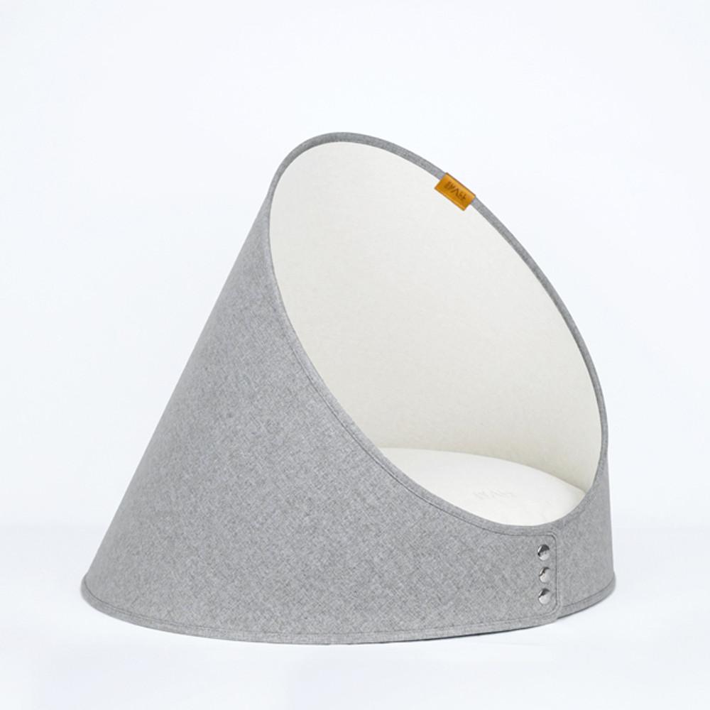 [스몰스페이스 강아지집 고양이집] Urban Gray / Medium