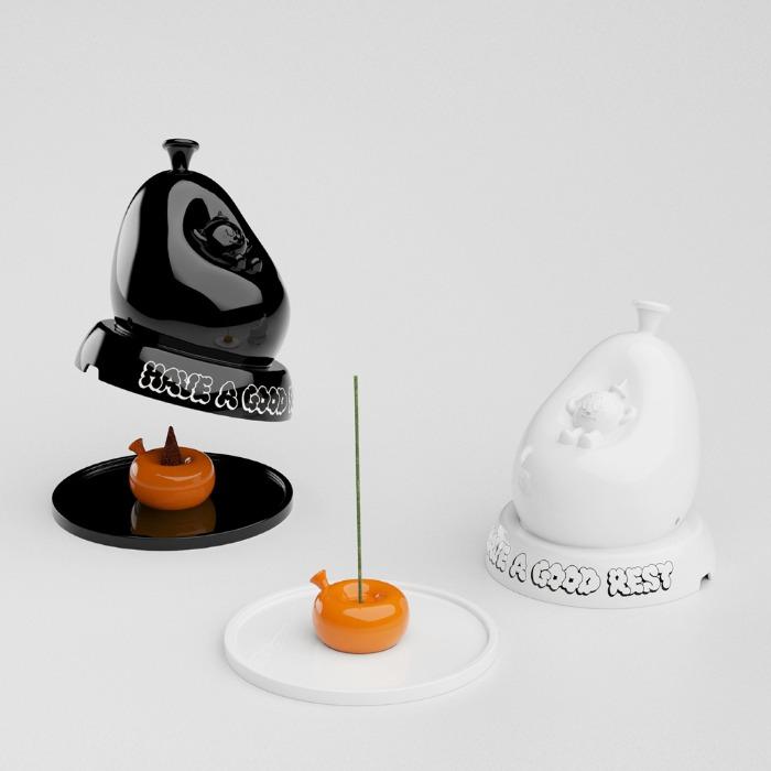 벌룬프렌즈 GR 투웨이 인센스 챔버 (화이트/블랙)