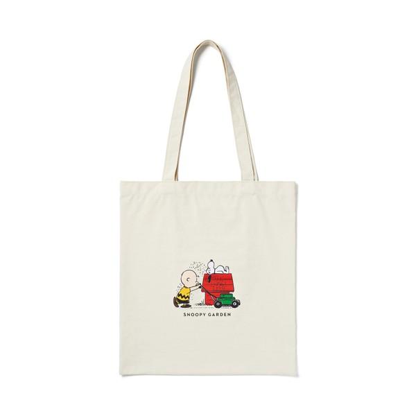 잔디깎는 찰리브라운 에코백