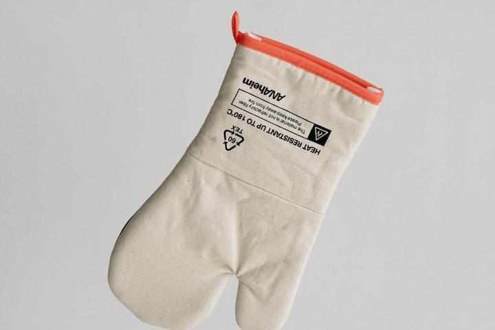 에너하임 리사이클링 오븐장갑 냄비장갑 오렌지