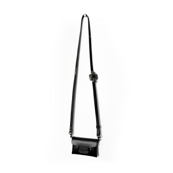 stitch wallet / bird strap _ black