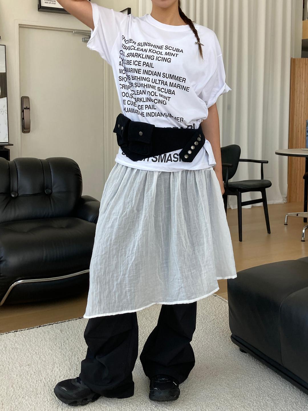 트윌 웨스턴 벨트 백 (3color)